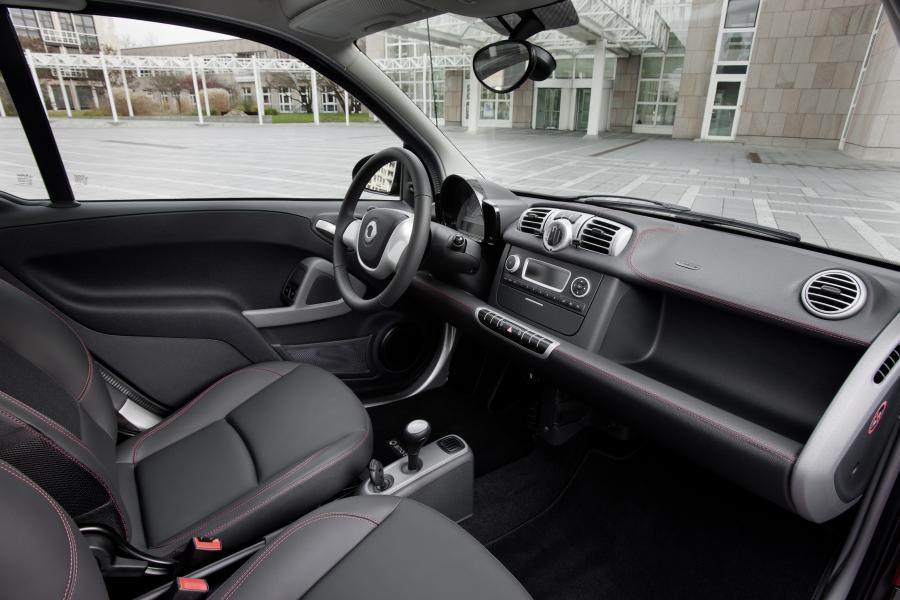 Интерьер Smart ForTwo Sharpred 2012 года  (фото 2 из 9)